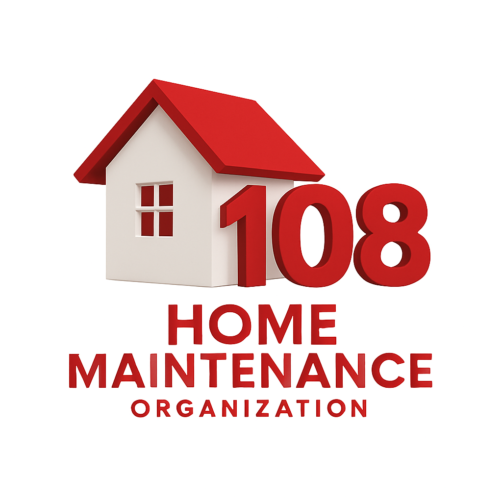 108 Home Maintenance Logo